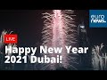 Happy New Year Dubai! Dubai welcomes in 2021 with fireworks