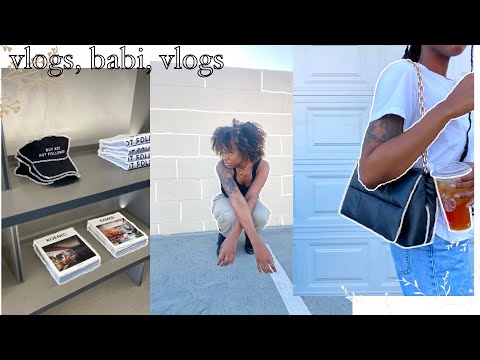 vlogs, babi, vlogs | hitting 10k!, shooting IG content, going to santa monica, becoming an art hoe