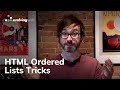 Html ordered lists tricks  an evolving web tutorial