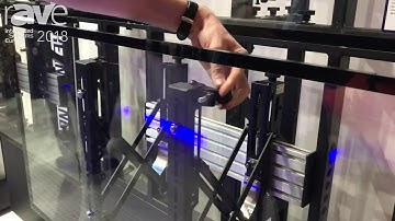 ISE 2018: B-Tech AV Mounts Talks About BT8352 Modular Freestanding Curved Videowall Mount
