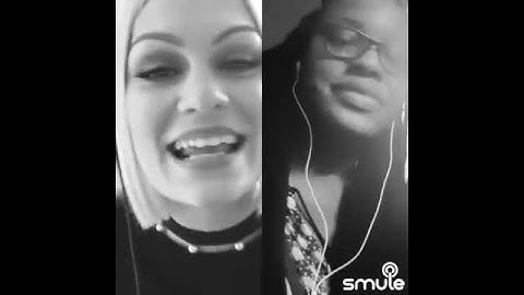 I tried the smule app for the first time and here