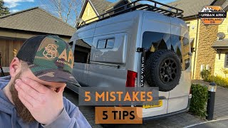Famous Ep10 SPRINTER VAN BUILD UPDATE - 5 MISTAKES 5 TIPS CAMPERVAN BUILD Profile