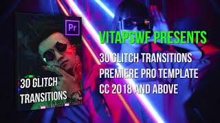 30 Glitch Transitions Pack – Premiere Pro