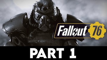 FALLOUT 76 Gameplay Walkthrough PART 1 [4K PC ULTRA] - No Commentary