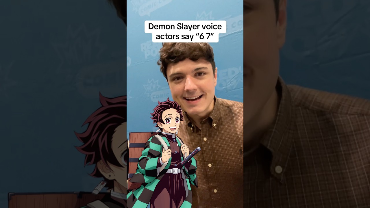 Убийца демонов в роли VA произносит «67»! 