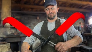 Blacksmithing Mastery: Shepherd's Axe from Leaf Spring Steel. by Master Knives 20,036 views 2 weeks ago 15 minutes