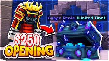 THIS $250 CRATE OPENING WAS INSANE!!! | McComplex | Minecraft Skyblock