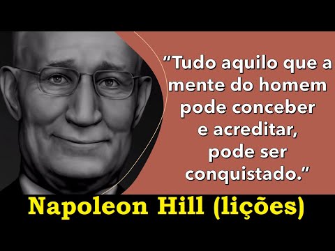 Lições valiosas de Napoleon Hill (Áudio)