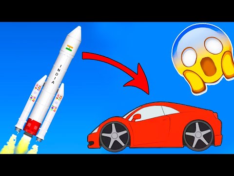 Space Agency - How to Launch Red Car in Space