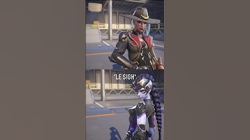 Ashe and Widowmaker interaction - Overwatch 2