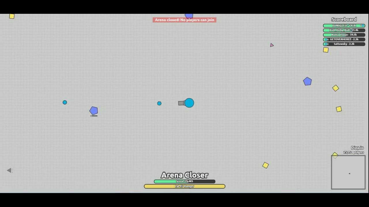 TROLLING FROM AFAR!!!!!!! - Diep.io Ranger Gameplay - YouTube