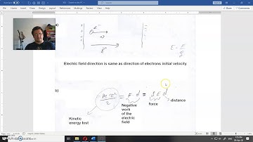 303. assignment (electron in the electric field)
