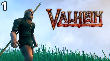 VALHEIM Solo Gameplay - Episode 1 / Season 1 (Permadeath Playthrough)