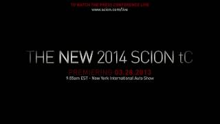 2014 Scion tC - New York International Auto Show Teaser