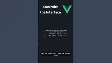 Composables - Start with the Interface #Vue3 #JavaScript #WebDevelopment #Composables #VueJS #Vue