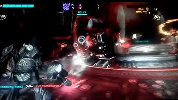 Transformers War For Cybertron Multiplayer Code of Power with Commentary