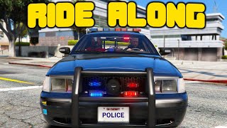 Ride Along Goes Horribly Wrong In GTA 5 RP