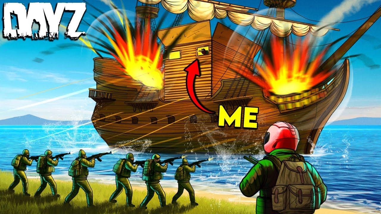 I Built the ULTIMATE Pirate Fortress in DayZ (and Held It Down)