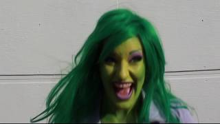 She Hulk Vs El Santo Round One Thumb Wrestling Challenge