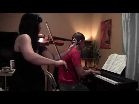 The Rain - Joe Hisaishi (Piano and Violin cover)