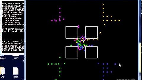 Social Forces Model: Helbing 2000 - 4Square