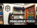 #diy -  Organizador de Prensas - clamp organizer