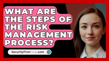 What Are The Steps Of The Risk Management Process? - SecurityFirstCorp.com