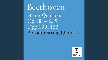 String Quartet No. 4 in C Minor, Op. 18 No. 4: III. Menuetto. Allegretto