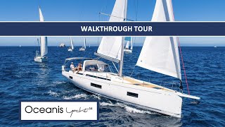 Brand New Beneteau Oceanis Yacht 54 Walkthrough Tour