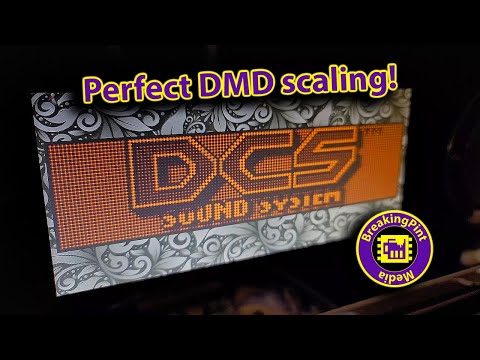 Arcade1Up Pinball Screen Mods Update and FX3 DMD scaling tip! from BreakingPintMedia