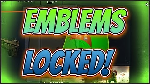 How to fix not being able to see Custom Emblems, Paintjobs, and Clan tags.  My Emblem is locked!