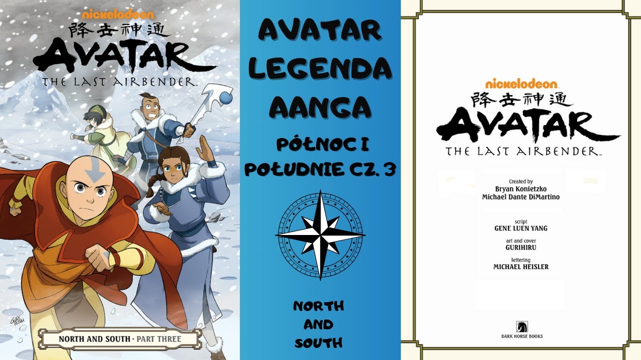 Avatar Legenda Aanga - Północ i Południe cz 3 (komiks z Lektorem PL