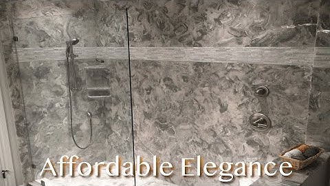 How To Make Cultured Granite Walk-In Shower