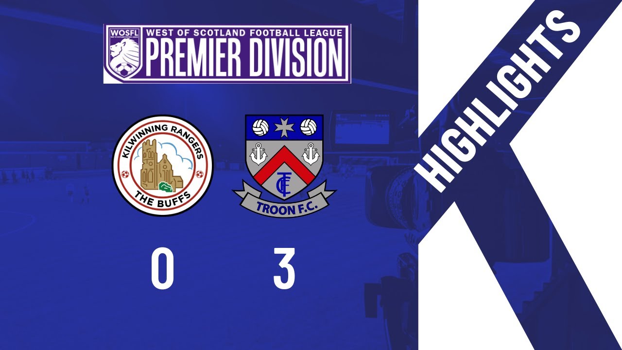 HIGHLIGHTS: Kilwinning Rangers 0-3 Troon