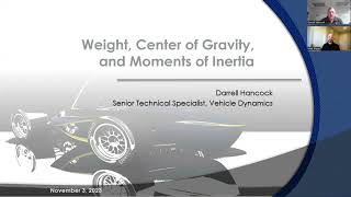 Formula SAE® – Weight, Center of Gravity, Inertia