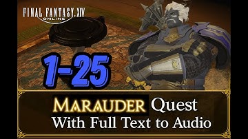FFXIV Class Questline MAR 1-25 Text to Speech