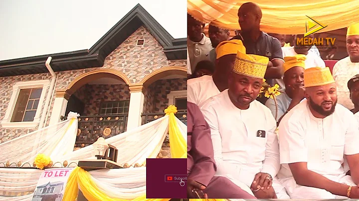 MC OLUOMO OPENS NEW HOUSE FOR WIFE