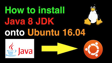 How to Install Java 8 JDK on Ubuntu 16.04 (64 bit)