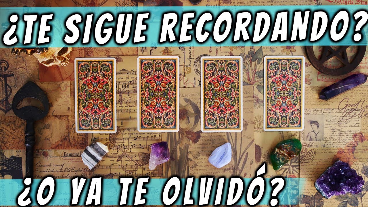 ¿TE RECUERDA O YA TE OLVIDÓ? - Tarot interactivo 🦋🔮💭