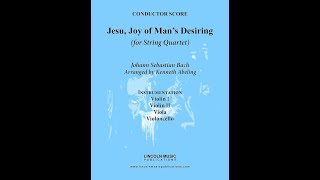 Bach - Jesu, Joy of Man’s Desiring (for String Quartet)