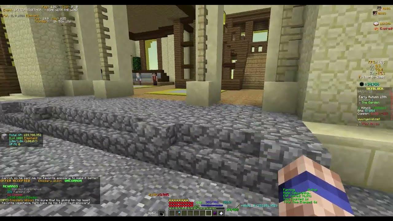 Hypixel Skyblock 100 MAX Composter, Tier 25 Fuel Cap UPGRADED XXIV XXV