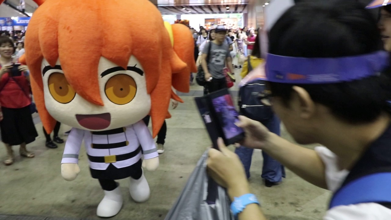 Fate Grand Order Fes17 7月29日 Fgo ぐだ子 マシュ セイバー 会場内お散歩 １４時回 Youtube