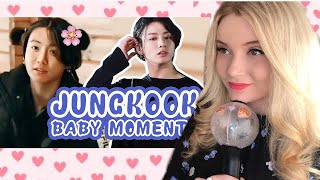 🐰JUNGKOOK A WHOLE BABY / - is still Bangtan's Baby REACTION + (VTxBTS Stay It products Review )✨