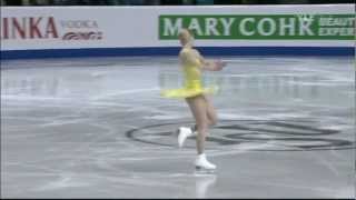 Kiira Korpi - 2012 European Figure Skating Championships - Short Program - Sheffield January 28