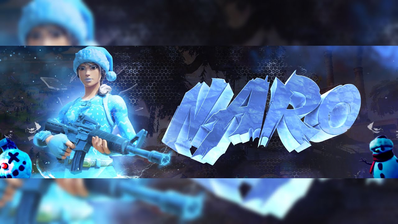 Mobile Fortnite Header Banner Speedart Youtube