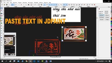 Jdpaint Artform - Copy Chữ Từ Bên Ngoài Vào