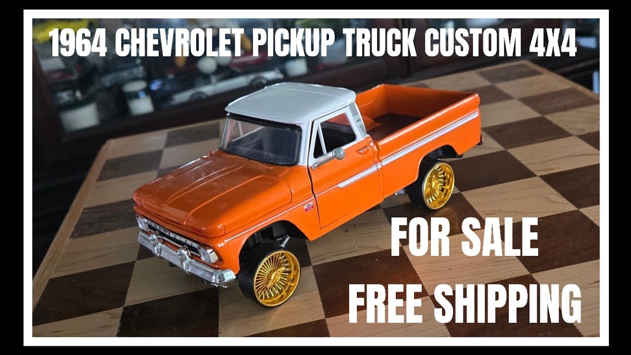 FOR SALE 1964 CHEVROLET PICKUP TRUCK CUSTOM 4X4 