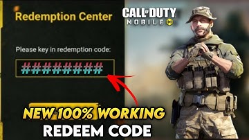 100% Working latest Redeem code CODM 2022 September | call of duty mobile redeem code 2022