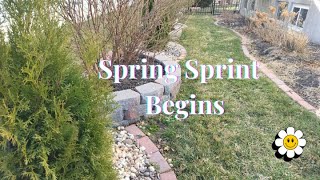 Spring Garden Cleanup Begins🌻🌞