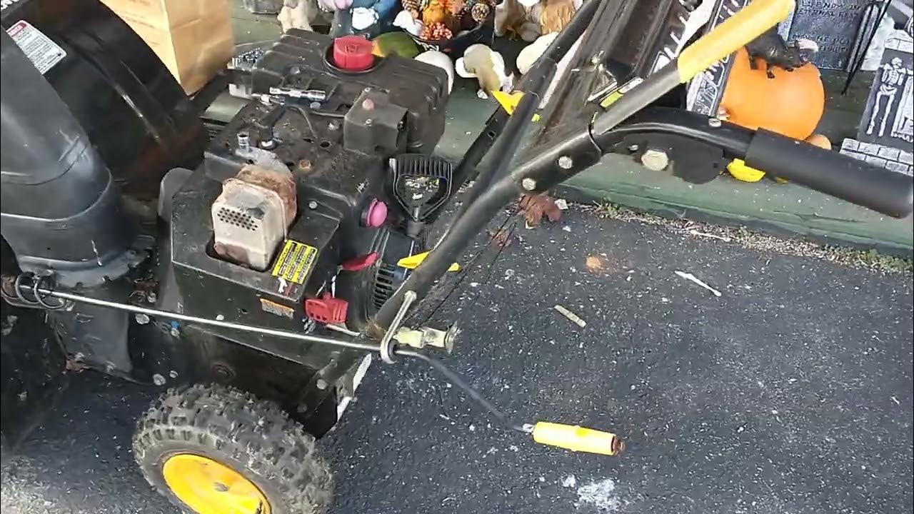 Snow Blower Tune Up 1 YouTube